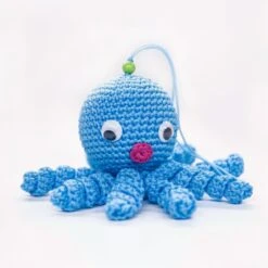 Peluche Poulpe Bleue Douce Tressée Pour Enfant -Magasin De Jouets En Peluche 1052 6c0a2d
