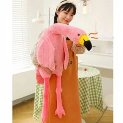 Peluche Géante Flamant Rose Ou Blanc -Magasin De Jouets En Peluche 12 1