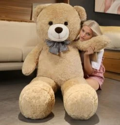 Ours Géant En Peluche Teddy Avec Nœud Papillon -Magasin De Jouets En Peluche 177374 b125c7