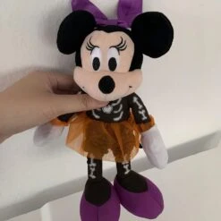 2 Peluches Mickey Et Minnie Halloween -Magasin De Jouets En Peluche 2 Peluches Mickey et Minnie Halloween Peluche Mickey Peluche Disney Peluche Minnie Materiau Coton 4