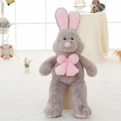 Peluche Lapin Gris Géante -Magasin De Jouets En Peluche 36616 dvudst