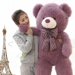 Peluche Ours Géant Violet -Magasin De Jouets En Peluche 36679 3dxbgs