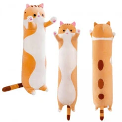 Peluche Chat Oreiller Géante -Magasin De Jouets En Peluche DLUGI KOTEK KOT MASKOTKA PODUSZKA PLUSZAK KOT 50 CM L 369287 1200