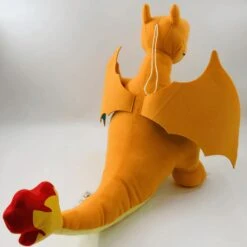Peluche Dracaufeu Assis -Magasin De Jouets En Peluche Figurines Pokemon Charizard en peluche 30cm jouets Kawaii debout edition evolution dessin anime cadeau pour enfants Pelu 3