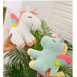 Peluche Licorne Bleue Arc-en-ciel -Magasin De Jouets En Peluche IMG8peluche licorne arc ciel 2