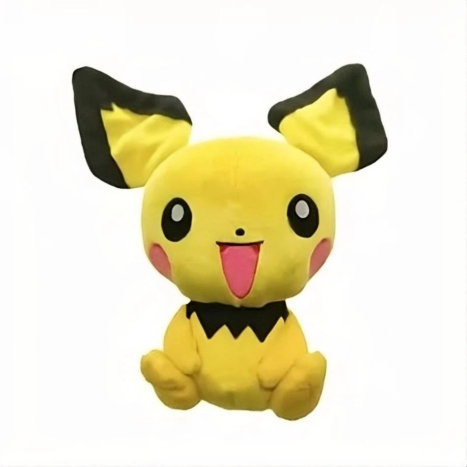 Peluche Pichu Grand Sourire 2 Peluche Pichu Grand Sourire â Image 2