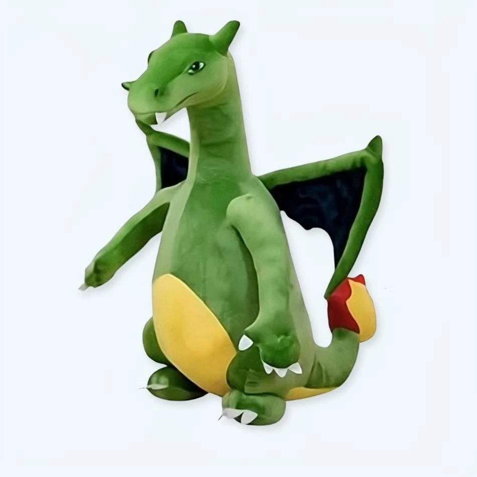 Peluche Dragon Vert Géant 1 Peluche Dragon Vert Géant