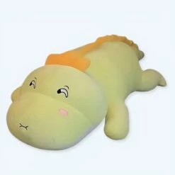 Peluche Dinosaure Vert Clair Adorable