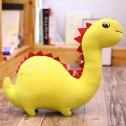 Peluche Dinosaure Rigolote Jaune -Magasin De Jouets En Peluche IMG 01 4 2