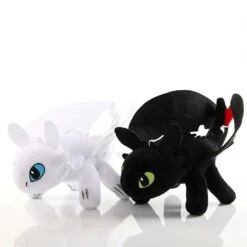 Pack De Peluche Dragon Krokmou Noir + Furie Eclair 9 Pack De Peluche Dragon Krokmou Noir + Furie Eclair -Magasin De Jouets En Peluche IMG 0114
