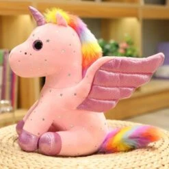 Peluche Licorne Avec Ailes Scintillantes -Magasin De Jouets En Peluche IMG 01 25 peluche licorne ailes scintillantes 7