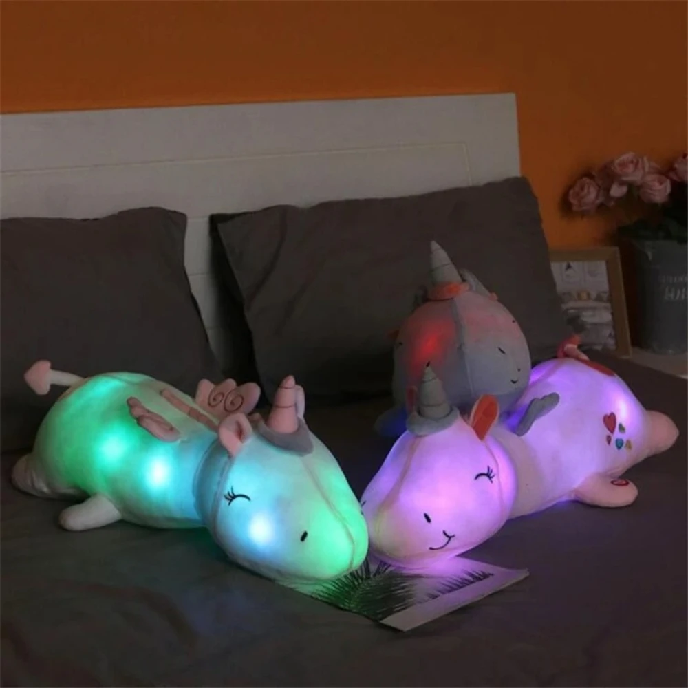 Peluche Licorne Oreiller Lumineuse – Image 4