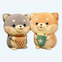 Peluche Chien Bubble Tea