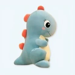 Peluche Bébé Dinosaure Bleu