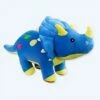 Peluche Dinosaure Toute Douce Bleue