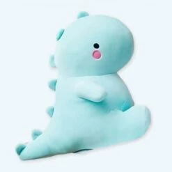 Peluche Dinosaure Trop Mignonne Bleue
