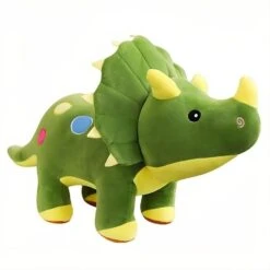 Peluche Dinosaure Toute Douce Verte -Magasin De Jouets En Peluche IMG 05 3
