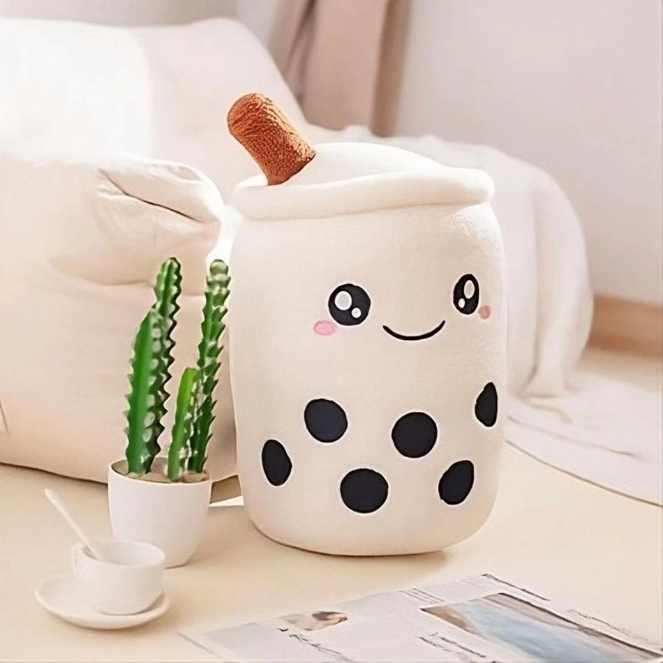 Peluche Bubble Tea Souriante Et Mignonne Pour Enfants 3 Peluche Bubble Tea Souriante Et Mignonne Pour Enfants – Image 3