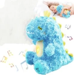 Peluche Dinosaure Mignon Qui Respire Avec Berceuse Apaisante -Magasin De Jouets En Peluche IMG 1 1