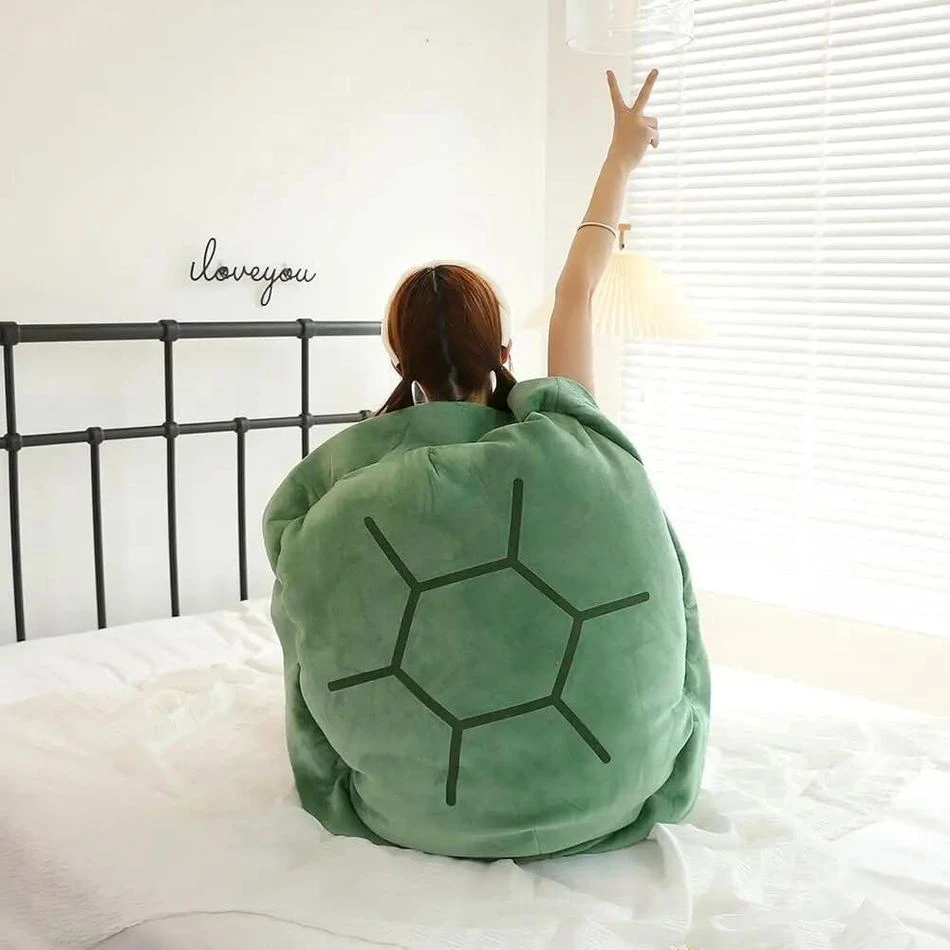 Coussin Peluche Portable En Forme De Tortue – Image 19