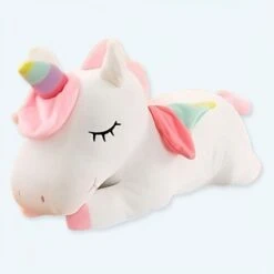 Peluche Merveilleuse Licorne Blanche