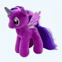 Peluche Poupée Licorne Violette