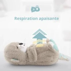 Peluche Loutre Respirante Avec Berceuse Apaisante 9 Peluche Loutre Respirante Avec Berceuse Apaisante -Magasin De Jouets En Peluche IMG 1231