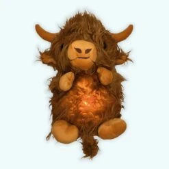 Peluche Taureau Qui Respire Avec Berceuse Apaisante