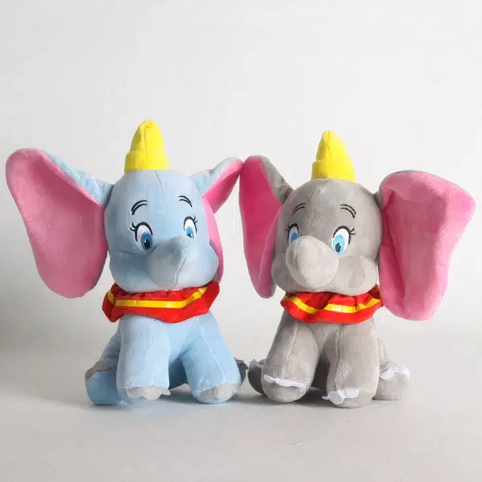 2 Peluches Dumbo L’éléphant Bleue Et Grise 10 2 Peluches Dumbo L’éléphant Bleue Et Grise – Image 10
