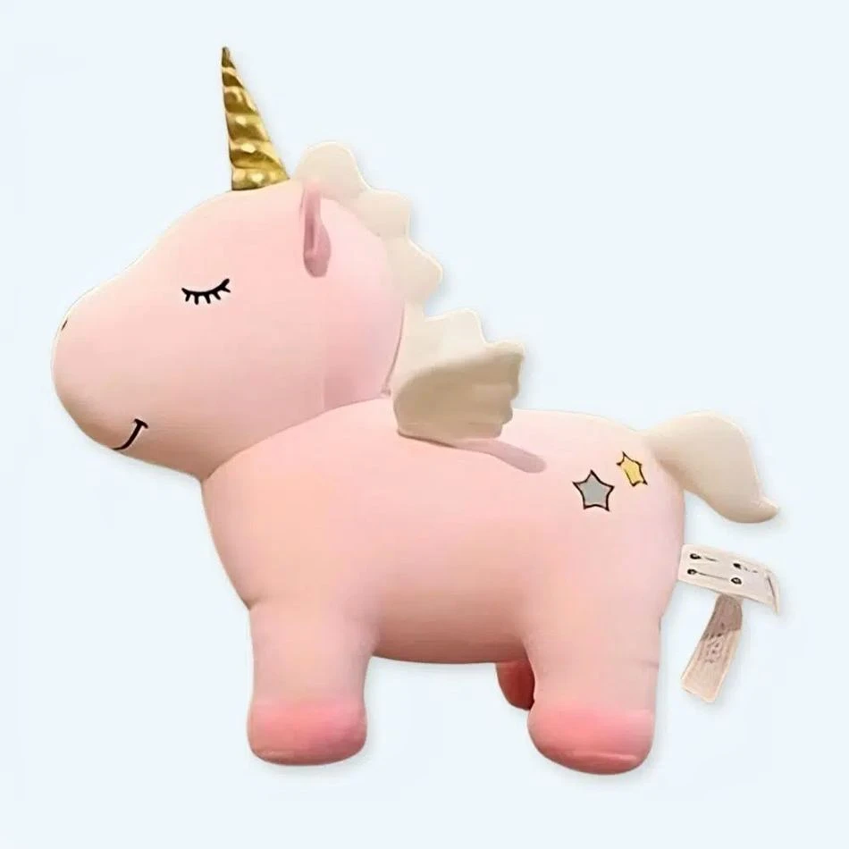 Peluche Licorne Rose 1 Peluche Licorne Rose