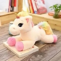 Peluche Licorne Arc-en-ciel Toute Douce -Magasin De Jouets En Peluche IMG 26