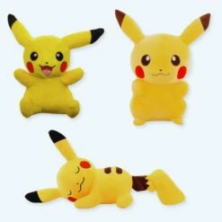 Pack Peluche Pikachu Qui Dort Mignon Et Heureux