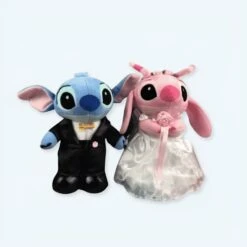 Peluche Disney Stitch Et Angel Mariage