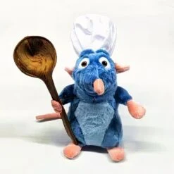 Peluche Ratatouille Avec Une Cuillère -Magasin De Jouets En Peluche IMG Peluche Ratatouille avec une cuillere