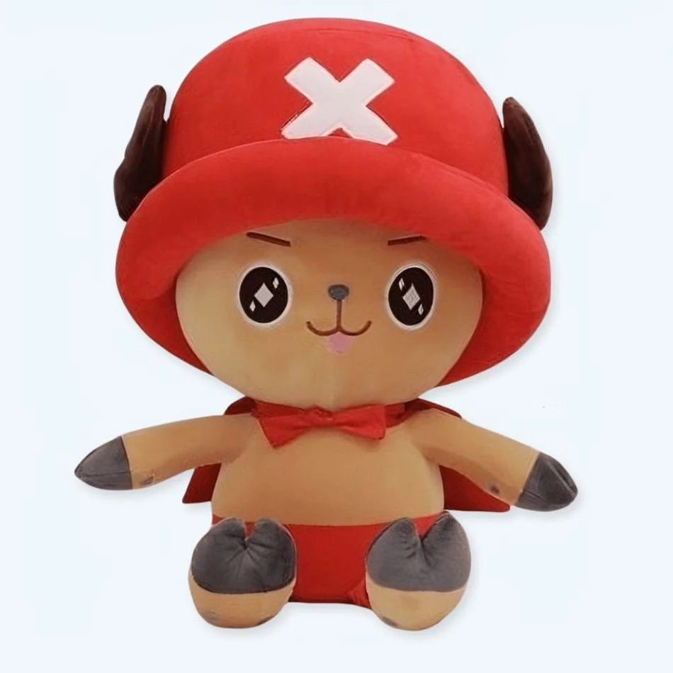 Peluche Tony Chopper One Piece Mignon Rouge 1 Peluche Tony Chopper One Piece Mignon Rouge