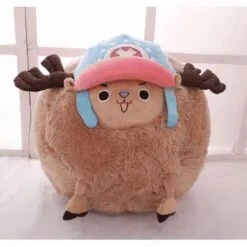 Peluche Tony Chopper One Piece En Boule Bleu -Magasin De Jouets En Peluche IMG Peluche Tony Tony Chopper One Piece en boule bleu