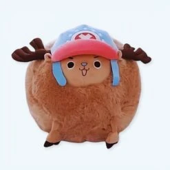 Peluche Tony Chopper One Piece En Boule Bleu