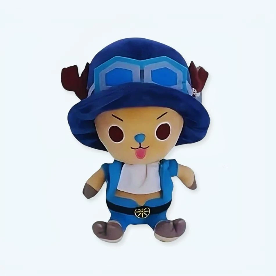 Petite Peluche Chopper One Piece Bleu 1 Petite Peluche Chopper One Piece Bleu