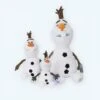 Lot De 3 Peluches Olaf
