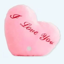 Peluche Oreiller Rose I Love You