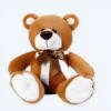 Peluche Ours Brun Noeud