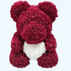 Peluche Ours Roses Violines