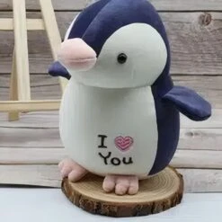 Peluche Pingouin I Love You 6 Peluche Pingouin I Love You -Magasin De Jouets En Peluche IMG Peluche pingouin I love you