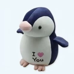 Peluche Pingouin I Love You