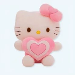 Peluche Hello Kitty Avec Un Cœur