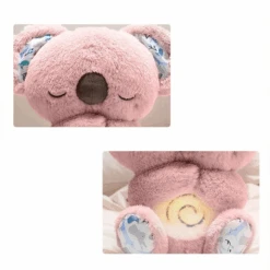 Peluche Koala Qui Respire Avec Berceuse Apaisante -Magasin De Jouets En Peluche IMG Peluche apaisante koala respirant bebe rose 2