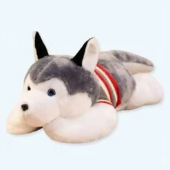 Peluche Chien Husky Géant