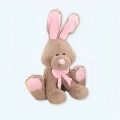 Peluche Lapin Marron Géant