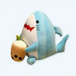 Peluche Requin Bubble Tea