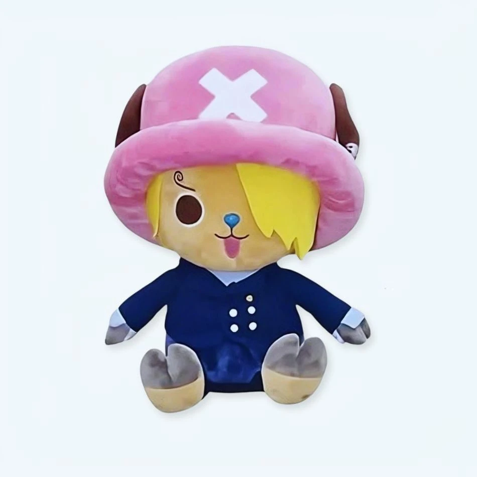 Poupée En Peluche Chopper Sanji One Piece 1 Poupée En Peluche Chopper Sanji One Piece
